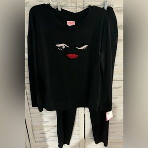 NWT Kate Spade 2-PC PJ Set - Winky Eyes